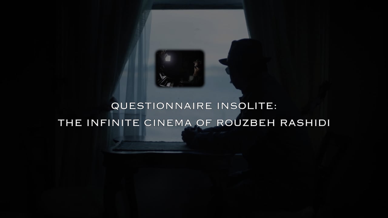 Still from Questionnaire Insolite: The Infinite Cinema of Rouzbeh Rashidi