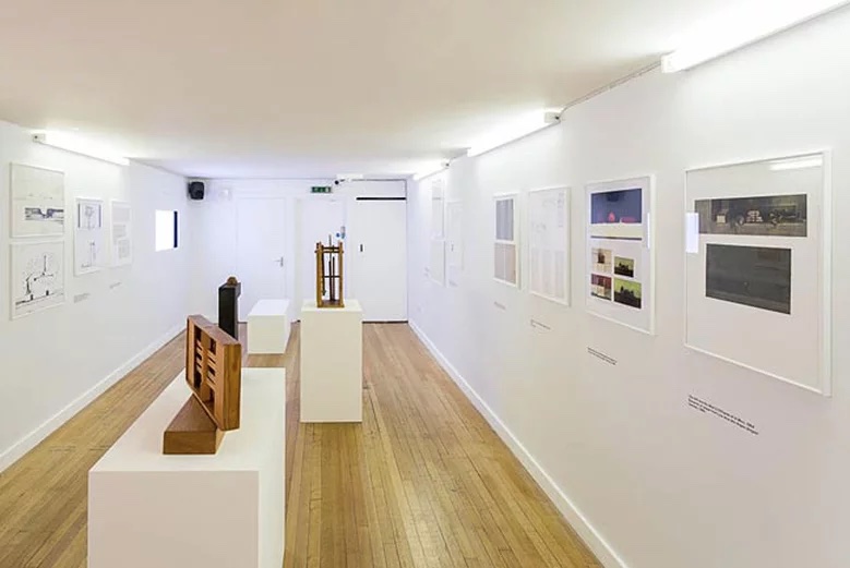 Installation view of Walerian Borowczyk: The Listening Eye at the ICA, London, 2014
